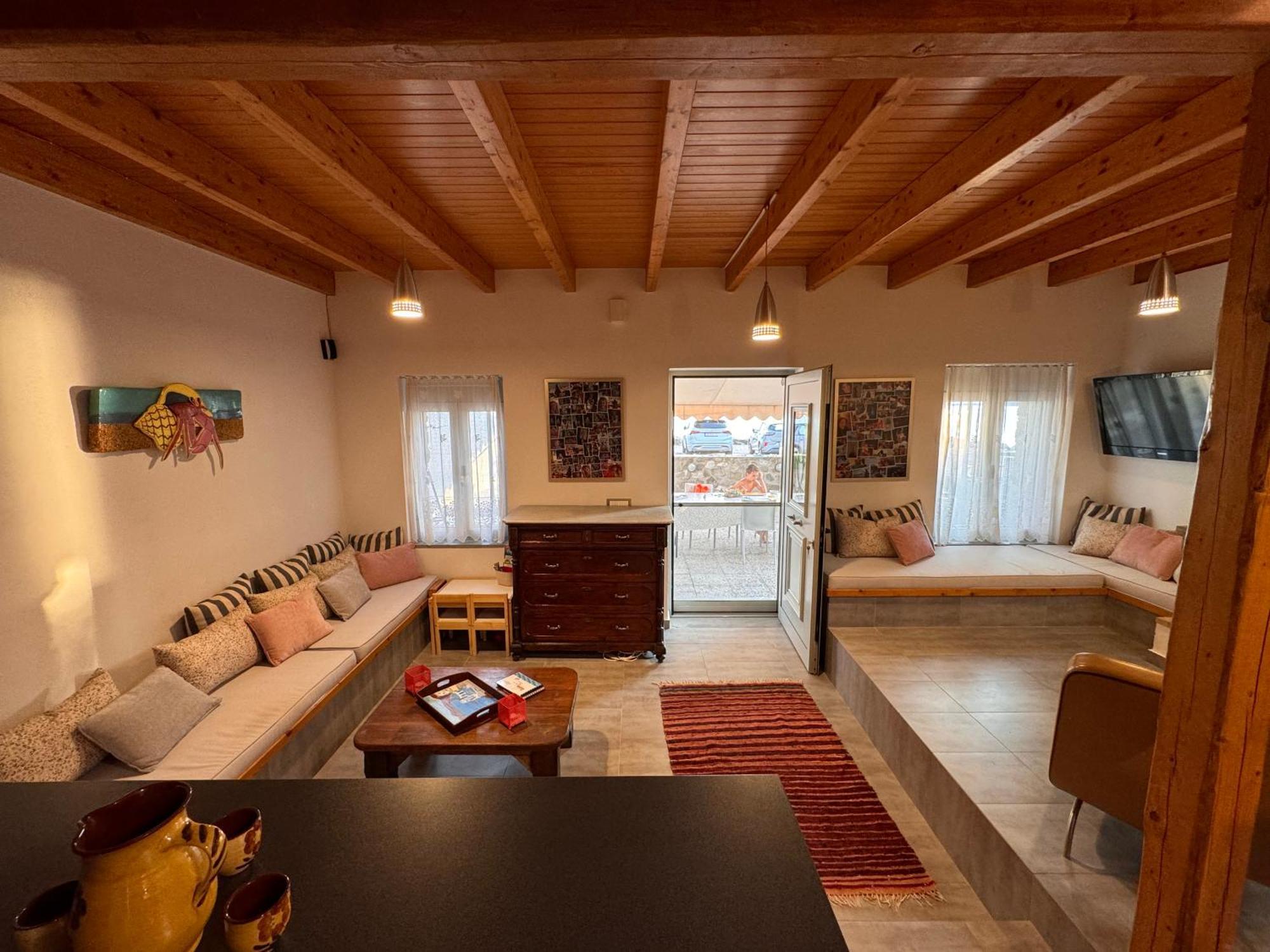 Ianos Maisonette Paralia Sergoulas Buitenkant foto