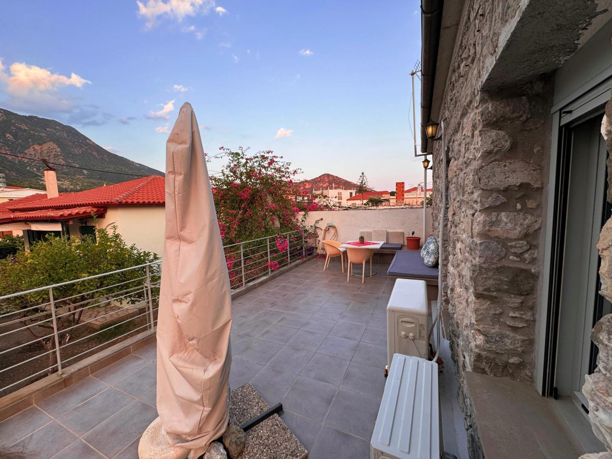 Ianos Maisonette Paralia Sergoulas Buitenkant foto